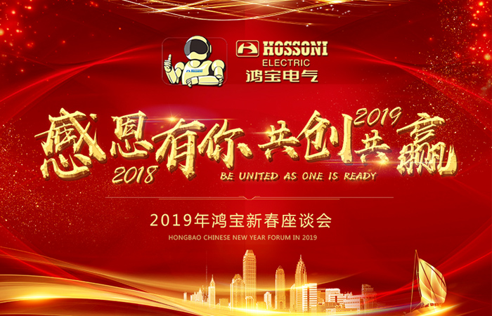 感恩有你，共創(chuàng)共贏 公司召開2019年鴻寶新春座談會